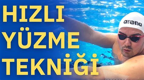 Yüzme Teknikleri: Daha Hızlı ve Verimli Yüzme İçin İpuçları